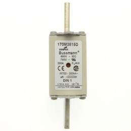 6 pcs - Eaton 200A Centred Tag Fuse, NH1, 690V ac