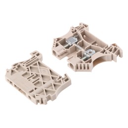 1 pcs - Weidmuller WDU Series DIN Rail Terminal Block, 6mm², Screw Termination
