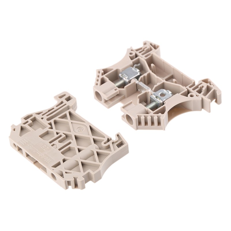 1 pcs - Weidmuller WDU Series DIN Rail Terminal Block, 6mm², Screw Termination