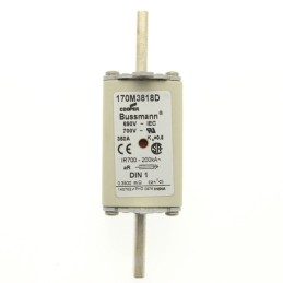 6 pcs - Eaton 400A Centred Tag Fuse, NH1, 690V ac
