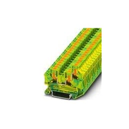 1 pcs : 1088733 - DIN Rail Terminal Blocks PTV 4-TWIN-PE