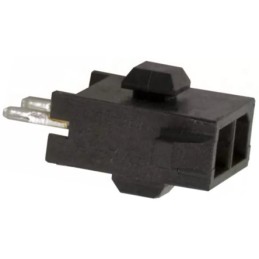 408 pcs - TE Connectivity Micro MATE-N-LOK Series Straight Through Hole PCB Header, 2 Contact(s), 3.0mm Pitch, 2 Row(s), Shroude