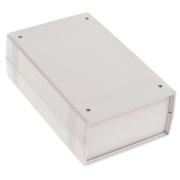 1 pcs - RS PRO Light Grey ABS Enclosure, IP30, 147.6 x 92.5 x 36.2mm