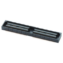 42 pcs - Samtec QSE Series Straight Surface Mount PCB Socket, 120-Contact, 2-Row, 0.8mm Pitch, Solder Termination