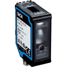 1 pcs - Sick Background Suppression Photoelectric Sensor, Block Sensor, 200 mm - 3 m Detection Range