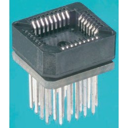 1 pcs - Winslow 2.54mm Pitch 44 Way PLCC IC Socket