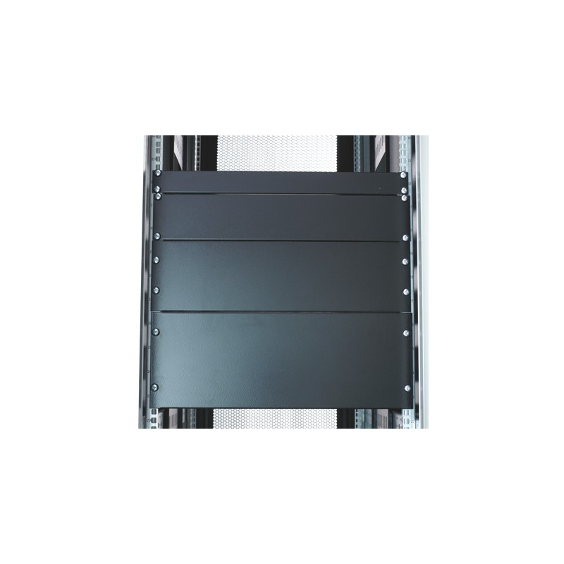 1 pcs - RS PRO Grey Steel Blanking Panel, 1U, 483 x 9mm