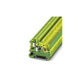 1 pcs : 3060283 - DIN Rail Terminal Blocks UT 4-TWIN 1P-PE