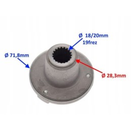 Centrifugal oil filter for Zipp VZ 2 4t motorcycle