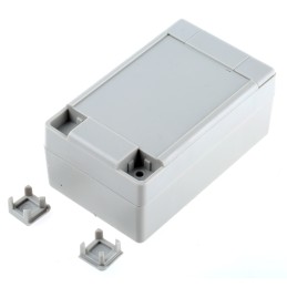 1 pcs - CAMDENBOSS 7000 Series Grey ABS Enclosure, IP65, Grey Lid, 90 x 55 x 40mm