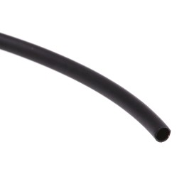10 pcs - TE Connectivity Heat Shrink Tubing, Black 1.8mm Sleeve Dia. x 10m Length 2:1 Ratio, VERSAFIT Series