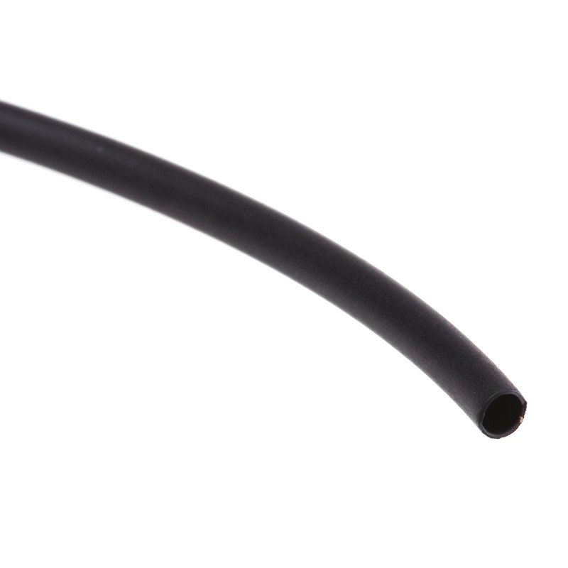 10 pcs - TE Connectivity Heat Shrink Tubing, Black 1.8mm Sleeve Dia. x 10m Length 2:1 Ratio, VERSAFIT Series