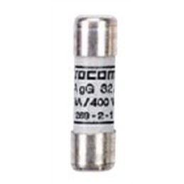 10 pcs - Socomec 50A Cartridge Fuse, 14 x 51mm
