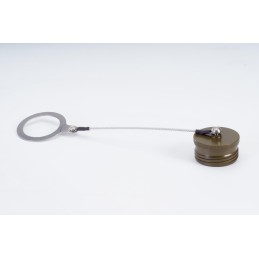 1 pcs - Amphenol India Series III MIL-DTL-38999 Female Circular Connector Dust Cap, Shell Size 9