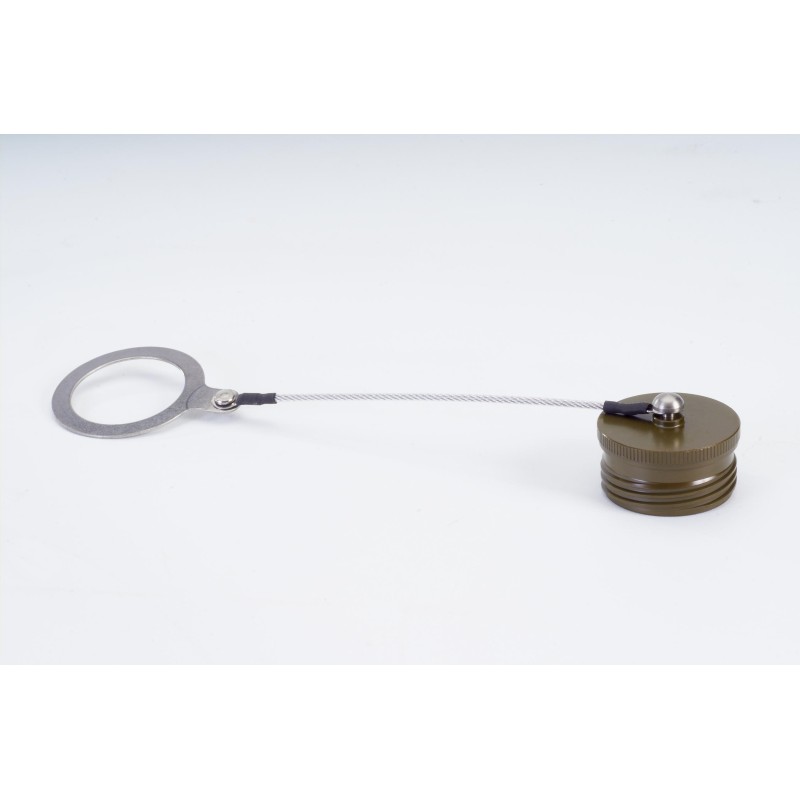 1 pcs - Amphenol India Series III MIL-DTL-38999 Female Circular Connector Dust Cap, Shell Size 9