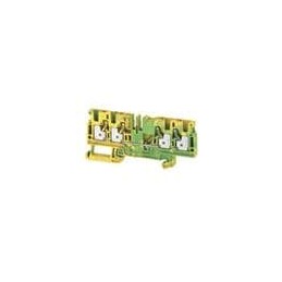 1 pcs : 2051560000 - DIN Rail Terminal Blocks A4C 4 PE