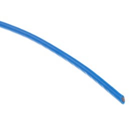 1 Reel of 30 M - Alpha Wire Blue 0.52 mm² Hook Up Wire, 20 AWG, 10/0.25 mm, 30m, PVC Insulation