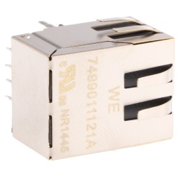1 pcs - Wurth Elektronik Female RJ45 Connector, Through Hole