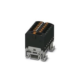 1 pcs : 1046991 - DIN Rail Terminal Blocks PTFIX 4/12X1 5-NS15A BK