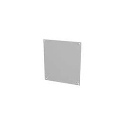 1 pcs : N1JP66PP - Electrical Enclosure Accessories N1J Series Panel - Fits Encl. 6 x 6 - Steel/Wht