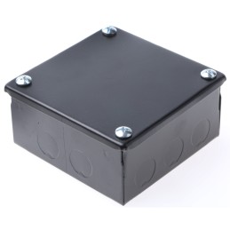1 pcs - RS PRO Steel Adaptable Box, 100mm x 100mm x 50mm