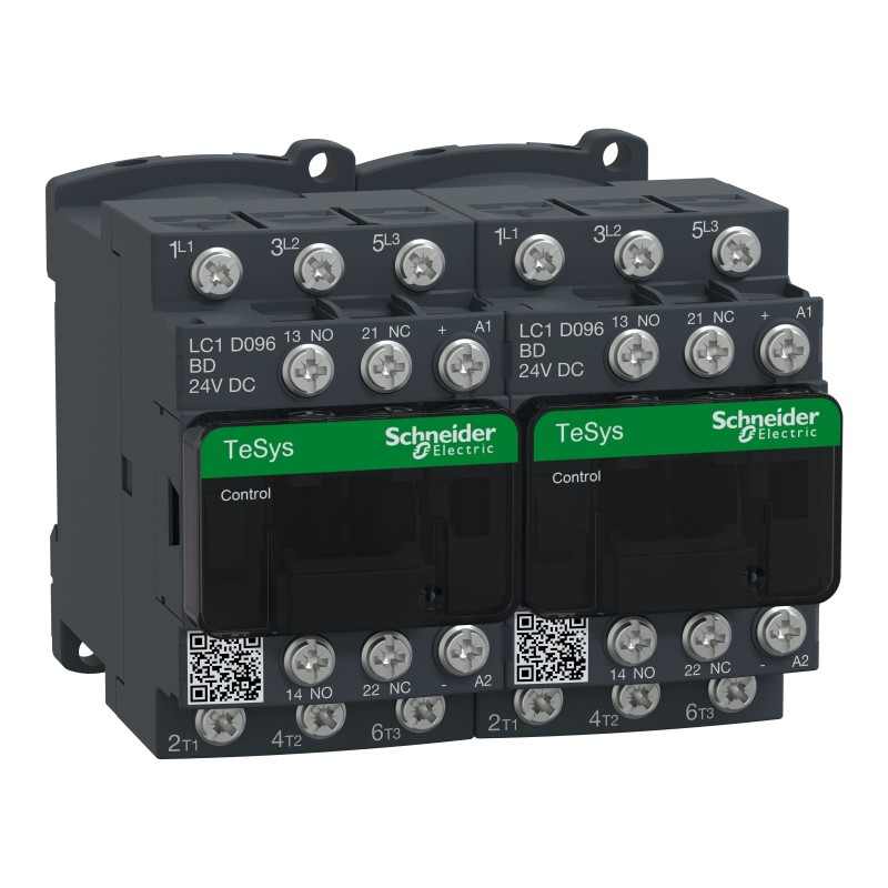 1 pcs - Schneider Electric LC2D Series Contactor, 24 V dc Coil, 3-Pole, 5.5 kW, 300 V dc, 690 V ac