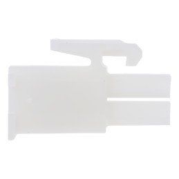 25 pcs - TE Connectivity, Mini-Universal MATE-N-LOK Male Connector Housing, 4.2mm Pitch, 2 Way, 1 Row