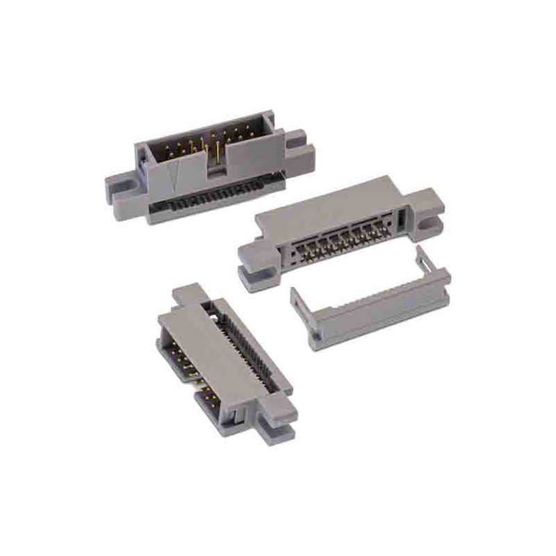 50 pcs - Wurth Elektronik 20-Way IDC Connector Plug for Cable Mount, 2-Row