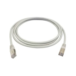 1 pcs - RS PRO Cat6 Male RJ45 to Male RJ45 Ethernet Cable, F/UTP, Grey PVC Sheath, 3m, IEC 60332-1