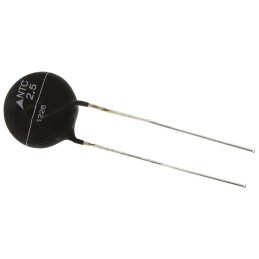 25 pcs - EPCOS Thermistor, 2.5Ω Resistance, NTC Type, 15 x 7mm