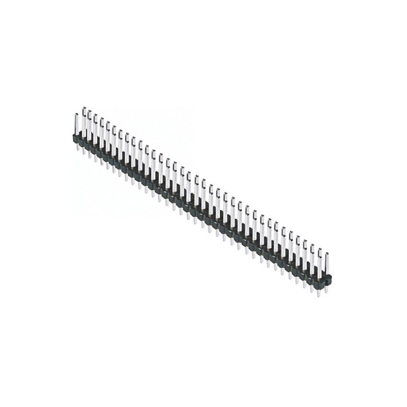 1 pcs - Amphenol Communications Solutions BergStik Series Straight Through Hole Pin Header, 72 Contact(s), 2.54mm Pitch, 2