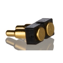 1 pcs - RS PRO Straight Through Hole PCB Connector, 2 Contact(s), 2.54mm Pitch, 1 Row(s), Unshrouded