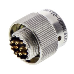 1 pcs - Amphenol Limited, 62GB 6 Way Cable Mount MIL Spec Circular Connector Plug, Pin Contacts,Shell Size 10, Bayonet