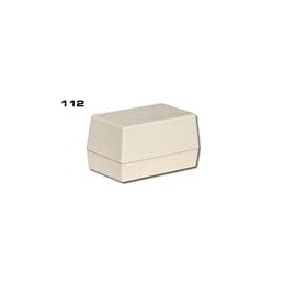 1 pcs : 112,BK - Enclosures for Industrial Automation 3.61 x 2.27 x 2.01 Black