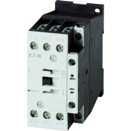 1 pcs - Eaton Contactor, 24 V dc Coil, 3-Pole, 32 A, 15 kW, 3NO, 400 V ac