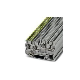 1 pcs : 3209044 - DIN Rail Terminal Blocks STIO 2.5/3-PE/B/L
