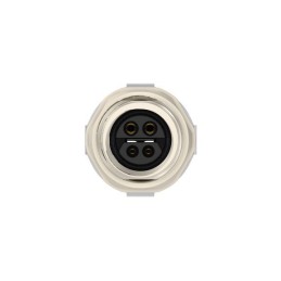 50 pcs - TE Connectivity Circular Connector, 4 Contacts, Rear Mount, M8 Connector, Socket, Female, IP67, T4040110044 Series