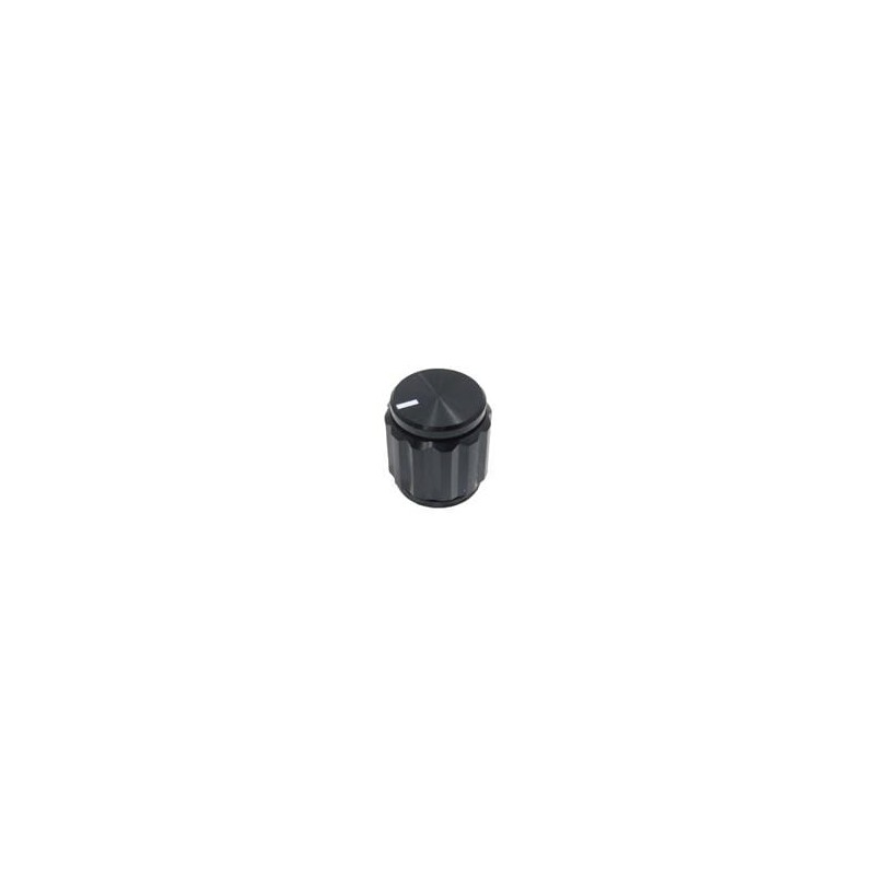 1 pcs : 450-7031 - Knobs & Dials BLACK ALUM .61'D