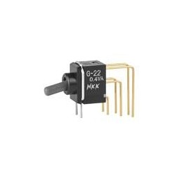1 pcs : G22AV - Toggle Switches ON-NONE-ON DPDT