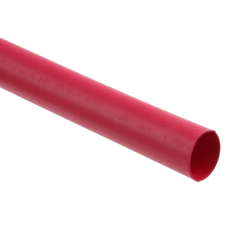 1 pcs - RS PRO Adhesive Lined Heat Shrink Tube, Red 9mm Sleeve Dia. x 1.2m Length 3:1 Ratio
