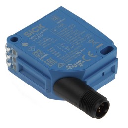 1 pcs - Sick Background Suppression Photoelectric Sensor, Block Sensor, 50 mm - 3.8 m Detection Range