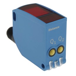 1 pcs - Sick Background Suppression Photoelectric Sensor, Block Sensor, 50 mm - 3.8 m Detection Range