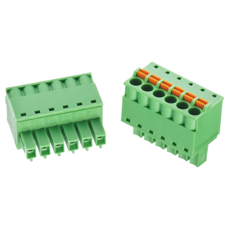 60 pcs - Wurth Elektronik 3.81mm Pitch 8 Way Pluggable Terminal Block, Plug, Cable Mount, Screw Termination