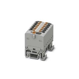 1 pcs : 1046985 - DIN Rail Terminal Blocks PTFIX 4/12X1 5-NS15A GY