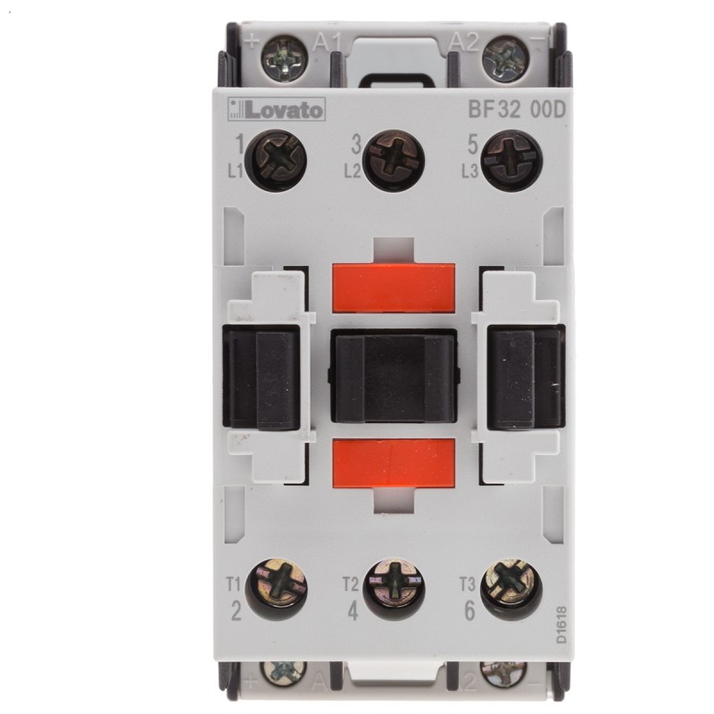 1 pcs - Lovato BF Series Contactor, 24 V dc Coil, 3-Pole, 32 A, 15 kW, 3NO, 440 V ac