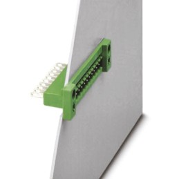 1 pcs - Phoenix Contact 5.0mm Pitch 16 Way Pluggable Terminal Block, Feed Through Header, Panel Mount, Solder/Slip on