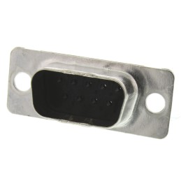 1 pcs - ITT Cannon D*U 9 Way Cable Mount D-sub Connector Plug