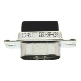 1 pcs - ITT Cannon D*U 9 Way Cable Mount D-sub Connector Plug