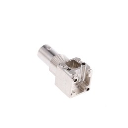 1 pcs - TE Connectivity, jack PCB Mount BNC Connector, 50Ω, Through Hole Termination, Right Angle Body
