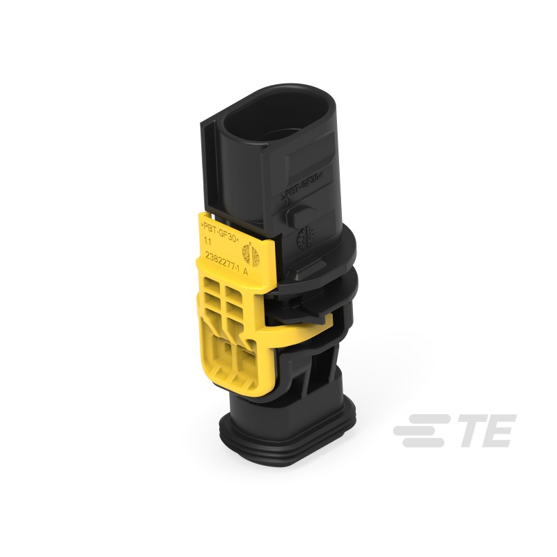 600 pcs - TE Connectivity, AMP Automotive Connector Plug 2 Way